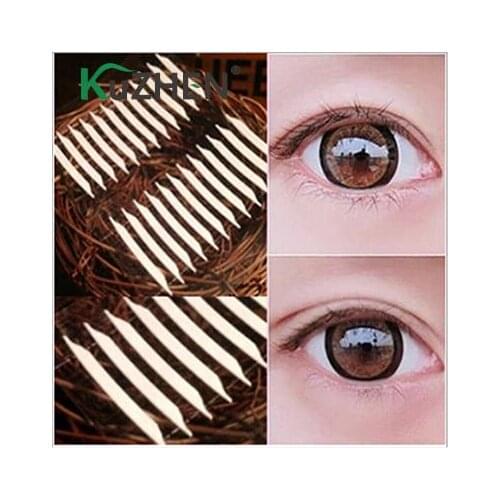 11Pairs/Sheet Eyelid Tape Sticker Invisible Eyelid Paste Transparent Self-adhesive Double Eye Tape Tools 2 Styles
