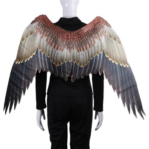 Halloween Cosplay Eagle Bird Wing Angel Costume Wing Decoration Carnival Masquerade Party for Adult Men Women
