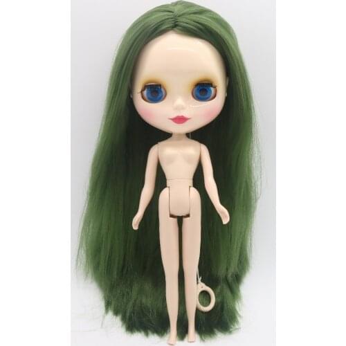 Nude Blyth doll action figure dolls(green hair ) 30