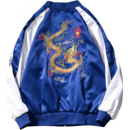 New Fad Spring Autumn Embroidered Jackets Harajuku Style Men And Women Short Baseball Jacket Outwear Harajuku Accessories Coat