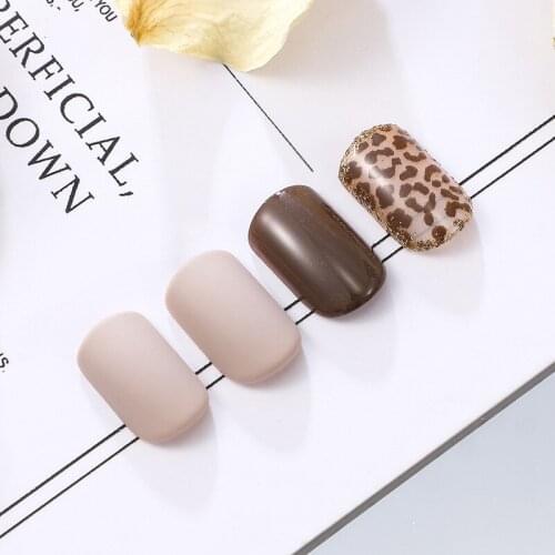 Printed Nail Patch Glue Type Removable Waterproof Fashionable Manicure Nail Sticker for Women Girls SK88