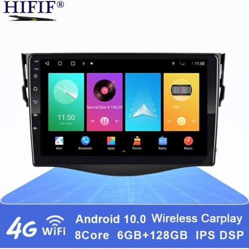 New!! 9'' 2din Android 10 Car DVD Player for Toyota RAV4 Rav 4 2007 2008 2009 2010 2011 Car Radio GPS Navigation Wifi Player