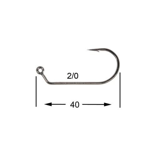 Original VMC hooks fishing 7161 60 ° 2/0 envelope 50 pieces fishing from the edge