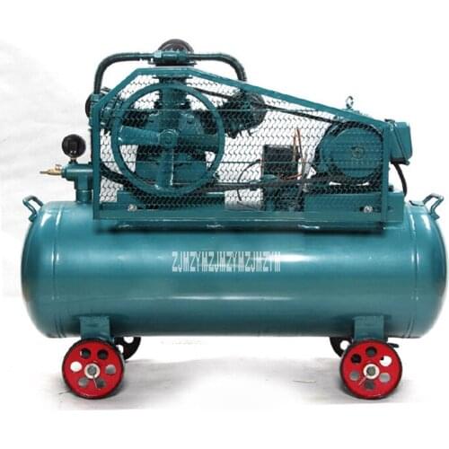 PBW-0.36/8 Copper Air Compressor Oil Free Air Compressor High Pressure Pump Small Portable Woodworking Mute Air Compressor 380V