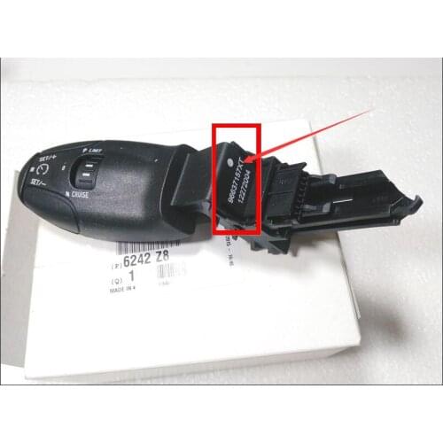 OE#6242Z8 for XSARA C2 C3 C5 for Citroen Cruise Control Switch for Peugeot 307308 408 206 406 407 6073008 Cruise Control Handle