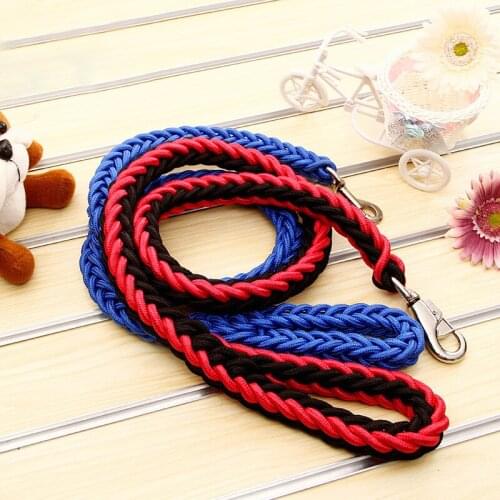 Woven eight-strand traction rope large dog with string pet manufacturers direct sales