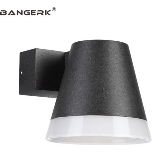 Simple Outdoor LED Wall Lamp IP65 Waterproof Modern Wall Sconce Lights Garden Courtyard Home Decor Aluminium Lighting Fixtures