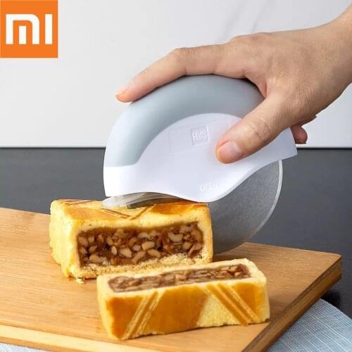 Xiaomi Youpin HUOHOU Pizza Cutter Stainless Steel Cake Knife Pizza Wheels Scissors Kitchen Baking Tools For Pizza Pies Waffles