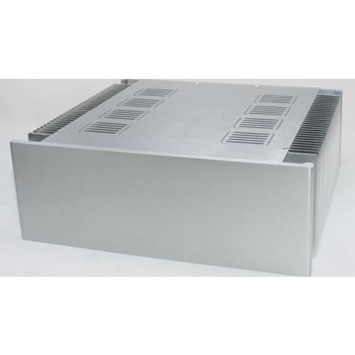 WA85 Full aluminum enclosure preamp chassis Power amplifier case / box 392*435*155mm