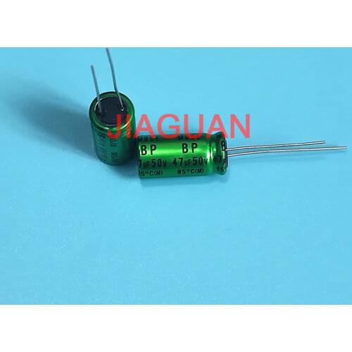 10PCS NEW NICHICON MUSE BP 47UF 50V 10X20MM 50V47UF nichicon MUSE-BP 47uF/50V BP ES non-polar 50V 47UF