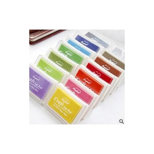 15 colour Party Supply Ceremony Wedding Thumbprint Sign Tree Birthday Reunion 5 pcs Color Inkpad Inkpad Fingerprint