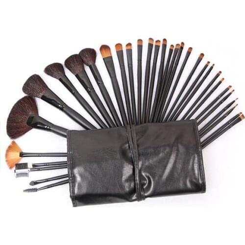 32pcs Professional Eyeshadow Eyelash Blush Cosmetic Makeup Brush Set