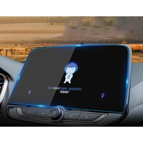 Car Tempered Glass Car GPS Navigation Screen Protector Film Sticker For Chevrolet Cavalier 2016 2017 2018 2019 2020 Anti Scratch