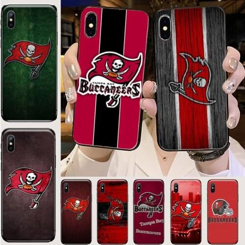 Tampa Bay Buccaneer Phone Cases for iPhone 11 12 mini pro XS MAX 8 7 6 6S Plus X 5S SE 2020 XR