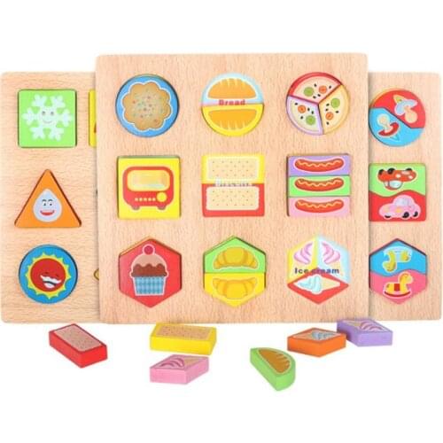 Wooden Math Toys Puzzle Baby Kids Learning Toy Preschool Early Childhood Education Montessori Game For Toddlers Children