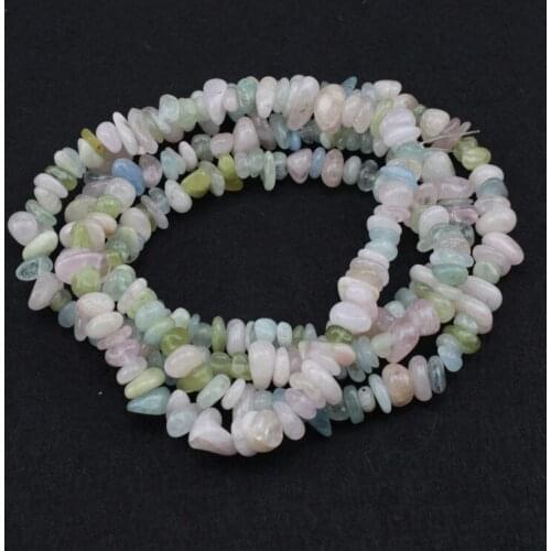 6-9mm chip shape Morgan stone beads natural stone beads DIY loose beads for jewelry making strand 34 inches wholesale