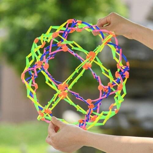 Magic Blossom Ball Expanding Stretching Shrinking Ball Kids Throwing Gifts Sphere Funny Decompression Anti Stress Toys For Kids
