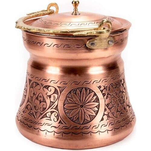 Copper Bucket 2 Lt; (Copper Color)