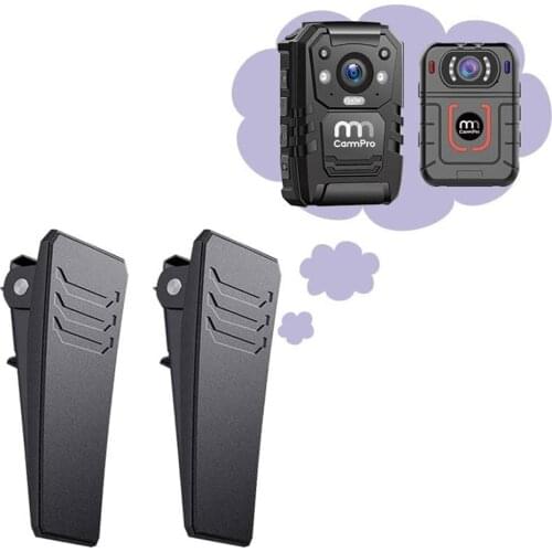 Metal Clip Mount for CammPro Police Body Worn Camera I826 and M831 - 2 in 1 Pack