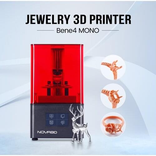 NOVA3D 3d Printer Bene4 mono Fast Printing LCD 3D Printer Quality Model DIY 3d Print Kits impresora 3d Support Chitubox Slicer
