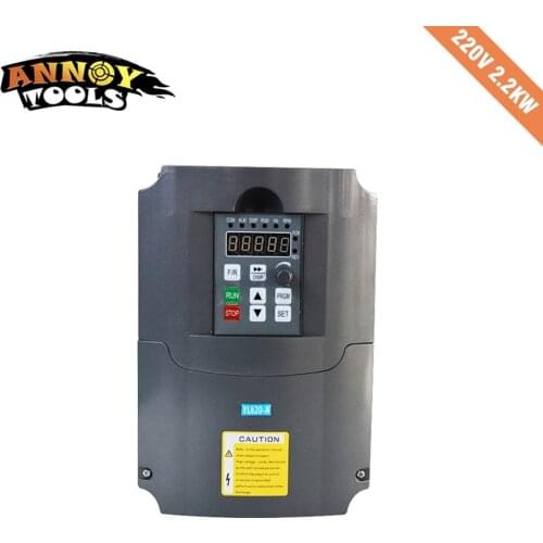 220V 1.5KW2.2KW Single Phase Input and 3 Phase Output Frequency Converter / Adjustable Speed Drive / Frequency Converter / VFD