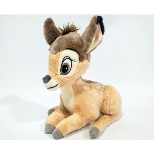26cm Disney Anime Movie Plush Doll Toys Bambi Stuffed Plush Toys Soft Baby Toys Bambi Plush Dolls Toys Gifts for Kids