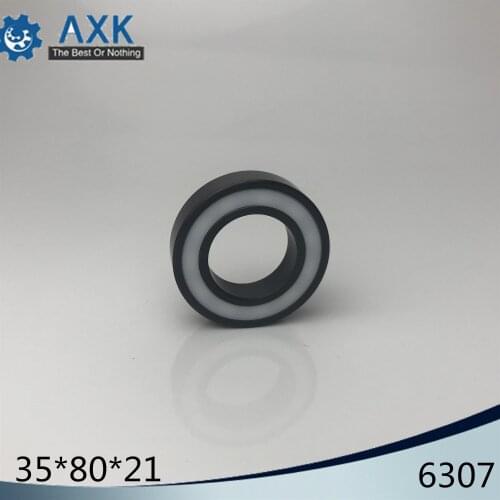 6307 Full Ceramic Bearing ( 1 PC ) 35*80*21 mm Si3N4 Material 6307CE All Silicon Nitride Ceramic Ball Bearings