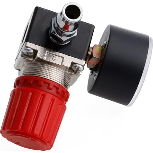 1/4\" Air Compressor Regulator Pressure Switch Control 180PSI Relief Valve Gauges