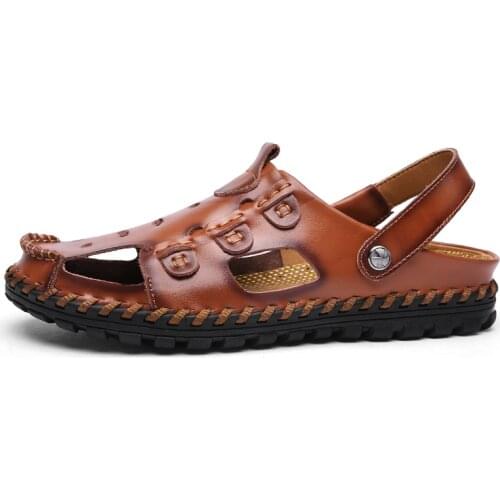 Sandals 2020 sandale masculina erkek mens sandalet roman sandal zandalias fashion casual beach men deportivas sandalen safety