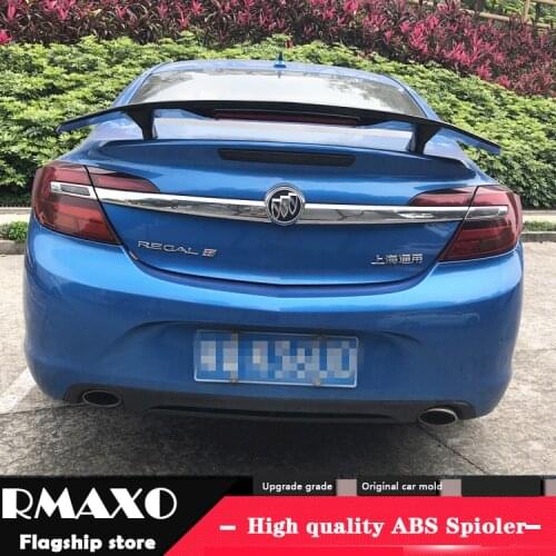 For insignia Spoiler 2016-2019 Opel insignia TF High Quality Spoiler ABS Material Car Rear Wing Primer Color Rear Spoiler