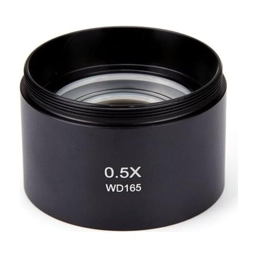 Stereomicroscope for 0.5X Auxiliary Objective 0.5x Reduction Lens Enlarge Mirror Teleconverter Teleconverter