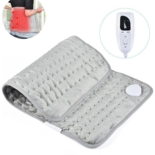 Physiotherapy Electric Heating Pad Winter Warmer Wrap Temp Heater Fast Pain Relief for Abdomen Waist Back Pain Relief