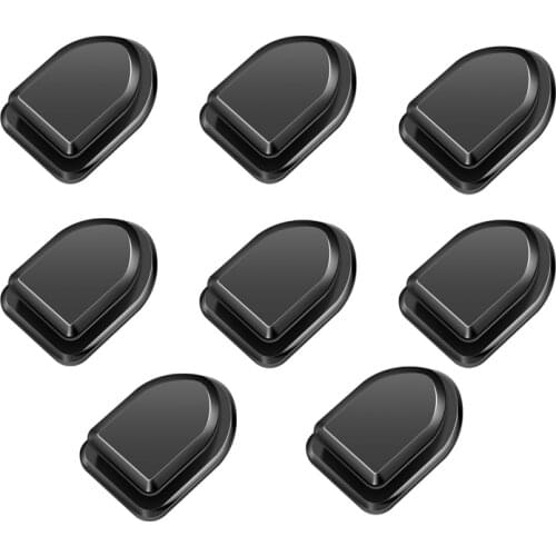 Auto Hook Hanger Organizer Storage for USB Cable Headphone Key Storage Self Adhesive Hook Hanger Auto Fastener Car Clip Stuff