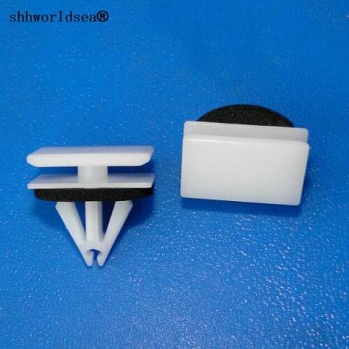 Shhworldsea auto clip rocker panel fender flare moulding clip for ford w716352-s300,w716351S300