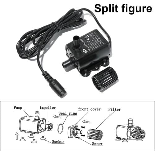 Aquarium brushless energy-saving submersible pump ultra-quiet small aquarium mini cycle