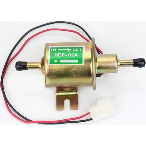 Car Modification Parts HEP-02A Electronic Pump Fuel Pump 12V Gasoline Pump Transmission Oil Pump External Diesel Pump