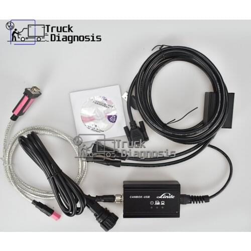 Forklift diagnostic tool for Linde Canbox linde doctor cable pathfinder software