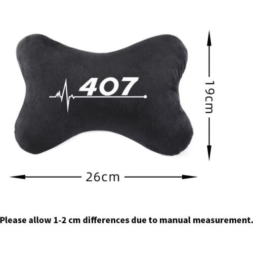 1pcs for Peugeot 407 Car Seat Head Neck Rest Cushion Support Pillow Headrest