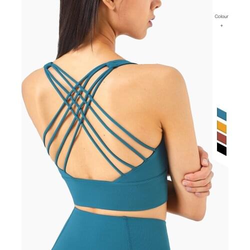 Fitness Tights Bras Sexy Yoga Vest Workout Female Top Run Push Up Crop Top Beauty High-strength Support Gym Clothing Skims Slim