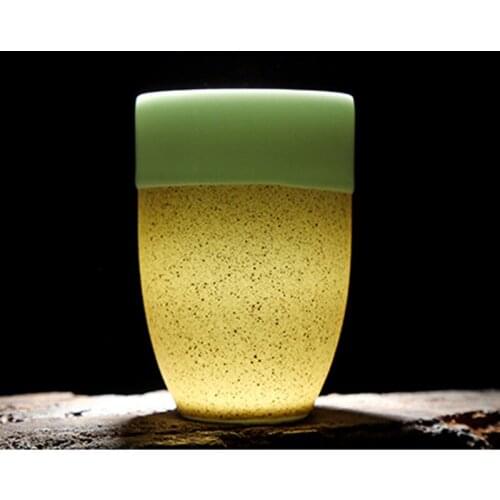 Celadon water mug home decor coffee cup Big ceramic tea cup accessories drinkware porcelain teacup household 250ml