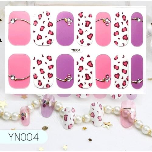 Lamemoria 14tips/pieces of 5D Nail Art Stickers Noble Luxury Diamond Self-adhesive DIY Manicure Slider Nail Art Decoration Tips