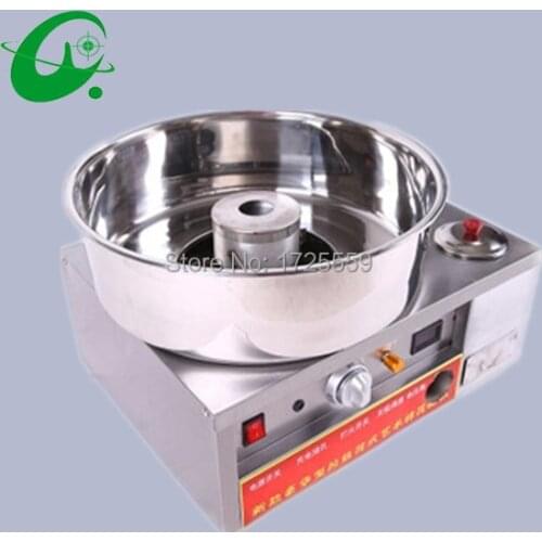 Stainless stainless gas cotton candy machine Mini electric cotton candy maker sugar, Flower cotton candy making machine