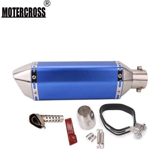NEW Muffler exhaust pipe motorcycle escape For trk502 suzuki gsr 600 crf 230 egzoz mt10 xadv r1200rt ninja300 xmax