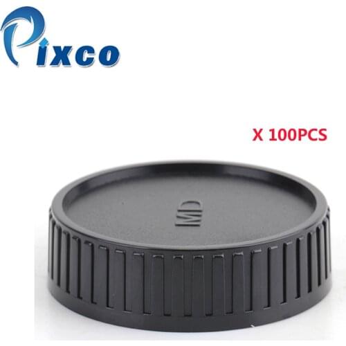 Pixco 100PCS suit for Minolta MD Mount Lens, Camera lens cap, Lens cover lens rear cap protect