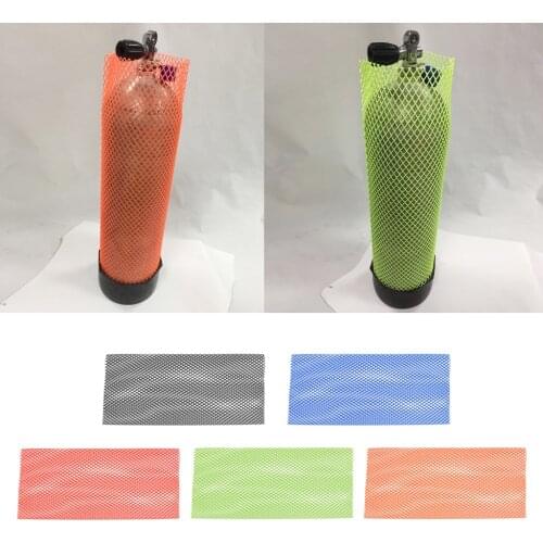 Durable Scuba Diving Tank Mesh Snorkel Dive Air Cylinder Sleeve Protector