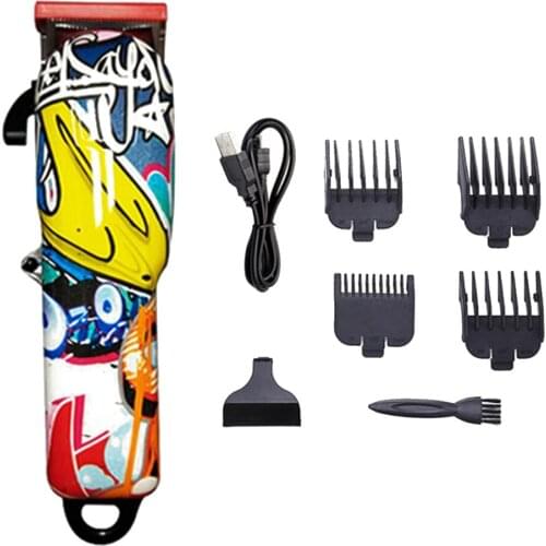 Professional Barber Electric Hair Rechargeable Hair Cutting Grooming Kit