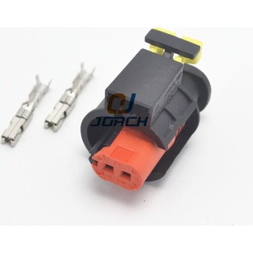 5sets 2 Pin Female waterproof sensor VVT plugs auto wire harness connectors 284556-1