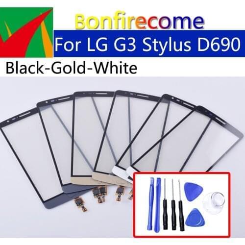 Touchscreen D690 For LG G3 Stylus D690 D690N Touch Screen Digitizer Front Glass Panel Sensor Replacement 5.5 inch