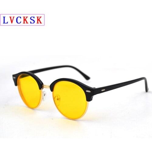 Myopia Polarized Photochrimic Night Vision Sunglasses Women Men Black Rivets Frame Photochromic Yellow Lens Driveing Glasses L2