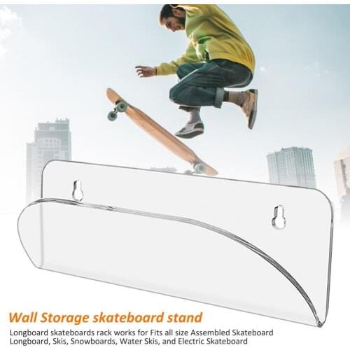 Stable Skateboard Accessory Portable Wall-Mounted Skateboard Holder Bracket Accessory